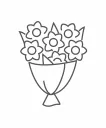 bouquet of Ecuadorian roses 80cm